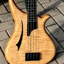 1990 Tune WB4-QM Prototype 4 string Bass