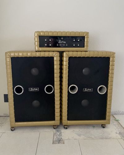 1968 Kustom K200A-1 w/2 JBL 2×15 Cabinets