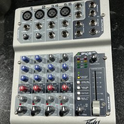 2000 Peavey PV6 USB Compact Mixer