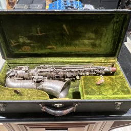 1926 Frank Holton Eb Silver Alto Saxophone