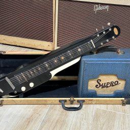 1955 Supro Airliner Lapsteel & Studio Model 5 Amp Set