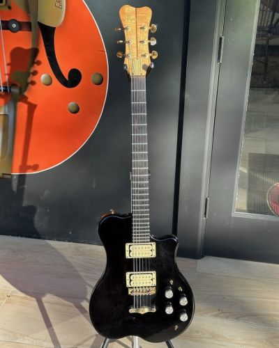 1980 Renaissance SPG Black Lucite Guitar