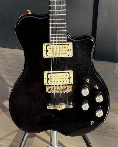 1980 Renaissance SPG Black Lucite Guitar