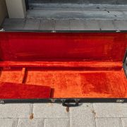 1963-1966 Fender P Bass or Jazz Bass Black Tolex hard case.