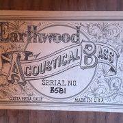 1972 Ernie Ball Earthwood 8″ Wide Acoustical Bass