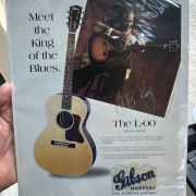 1993 Gibson L-00 Blues King 1 of 10 signed by “B.B. King”