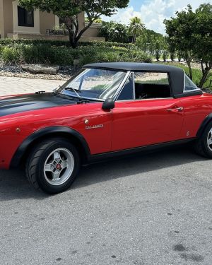 1973 Abarth 124 Sport Rally Stradale Spider