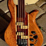 1981 B.C. Rich Eagle Fretless “Koa” Bass