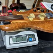 1981 B.C. Rich Eagle Fretless “Koa” Bass