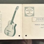 1954 Maccaferri G30 Archtop