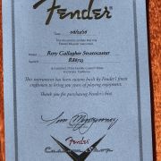 2016 Fender Stratocaster “Rory Gallagher” Custom Shop Relic