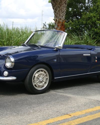 1959 Fiat Abarth 750S Allemano Spyder # 635135